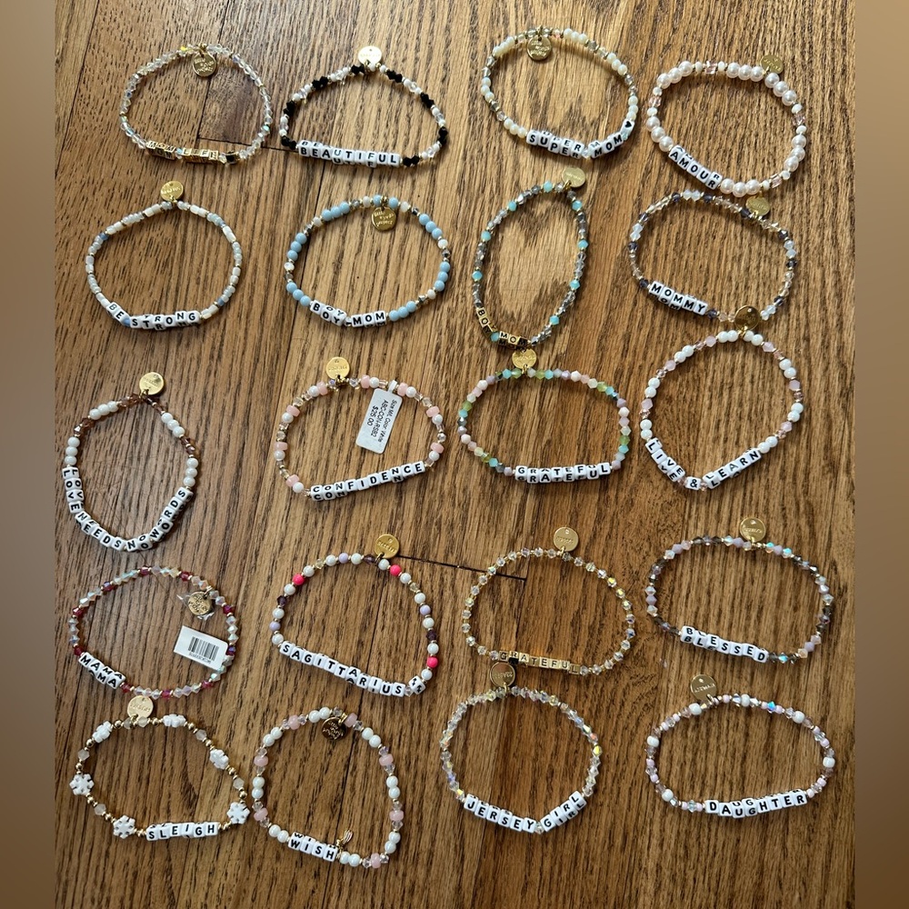 Little words project bracelets